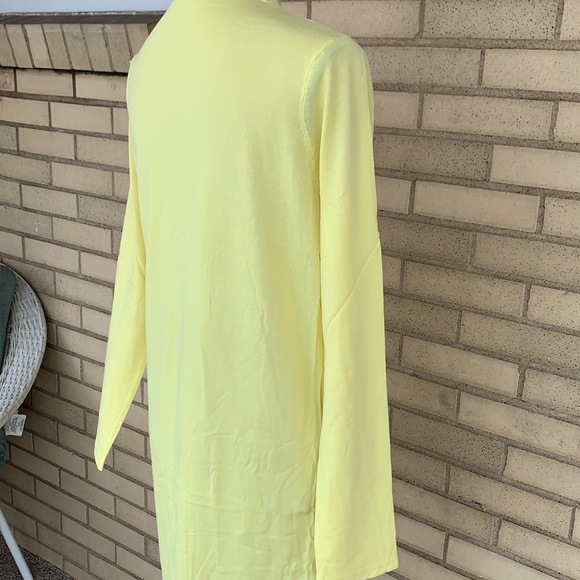 ❌DONATED❌Banana Yellow Soft Lightweight Knit Open Style Cardigan - Picture 10 of 13
